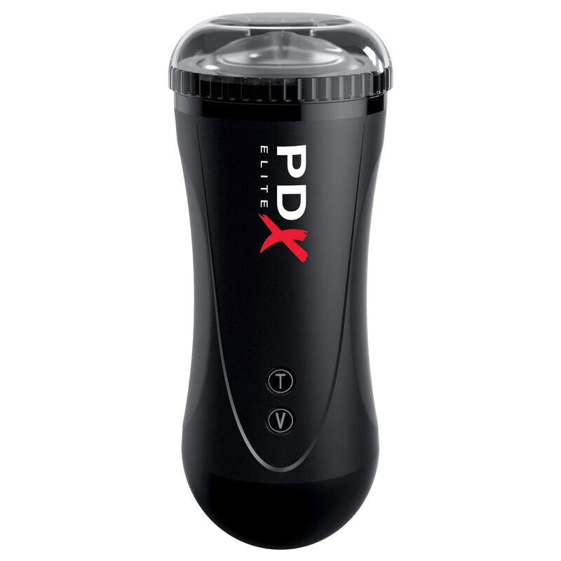 PDX Elite Moto Stroker - Masturbador con Vibración y Movimiento Automático