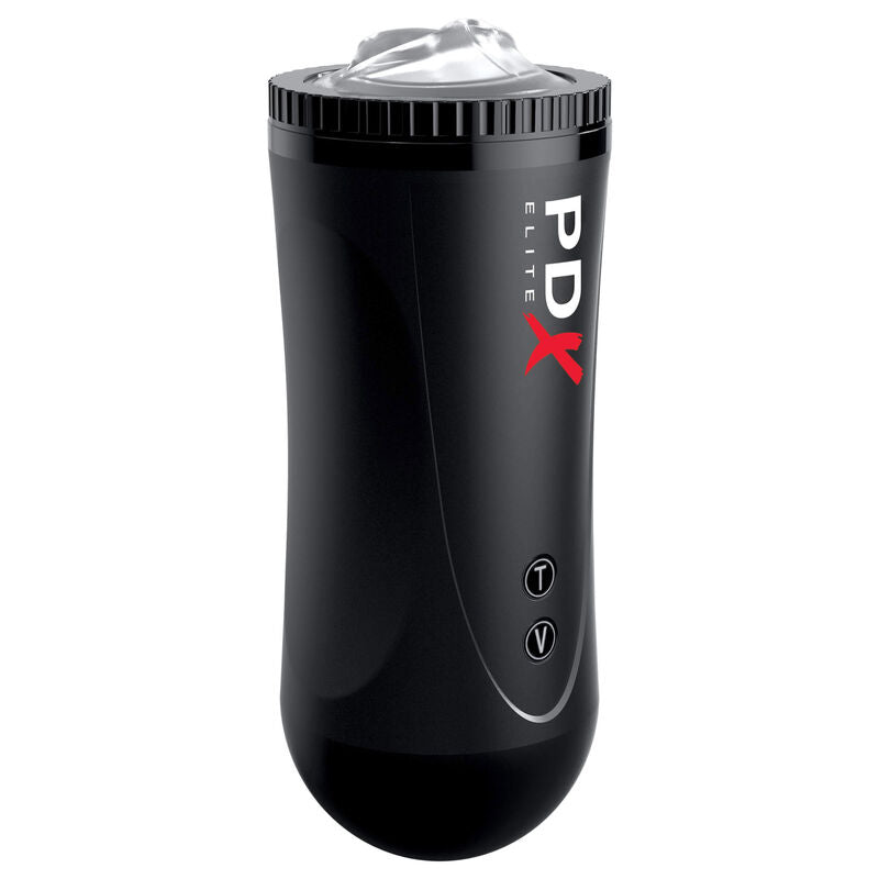 PDX Elite Moto Stroker - Masturbador con Vibración y Movimiento Automático