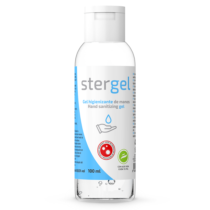 Gel Desinfectante de Manos Stergel Aloe Vera 100ml