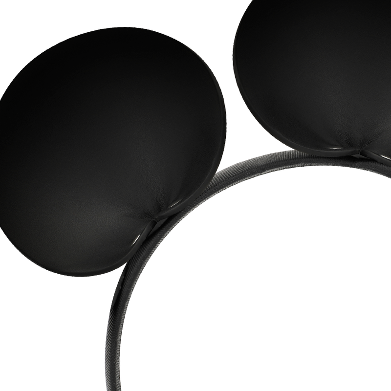 Coquette Chic Desire - Diadema con Orejas de Gato en Cuero Vegano