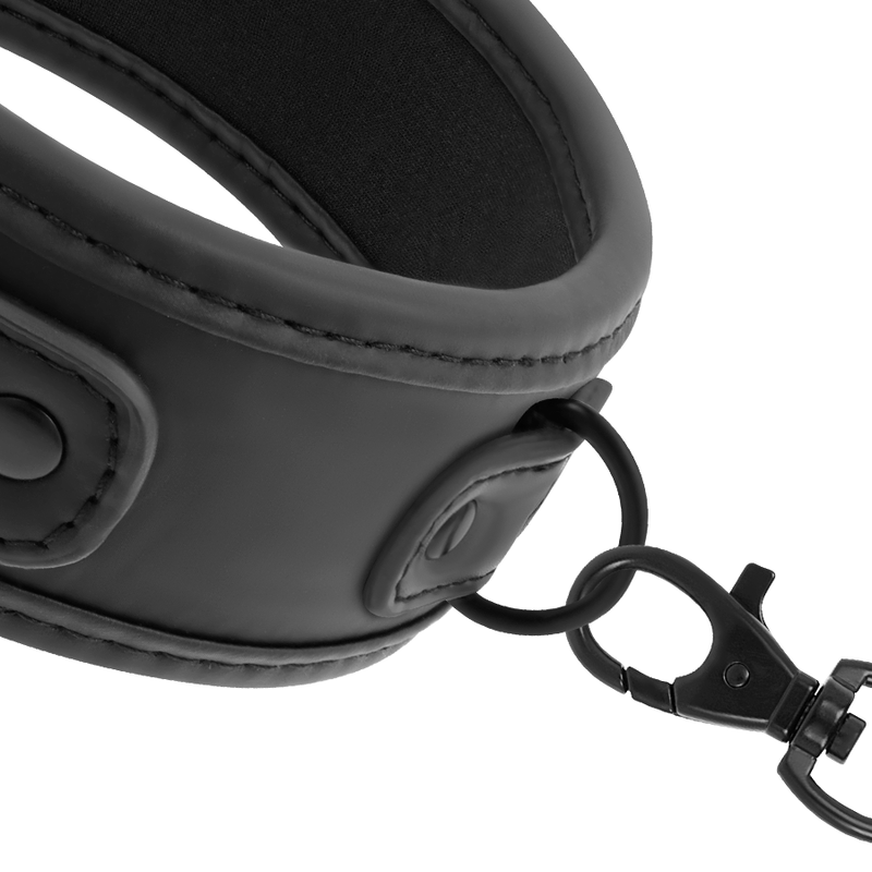Collar Cadena Neopreno Fetish Submissive Bondage