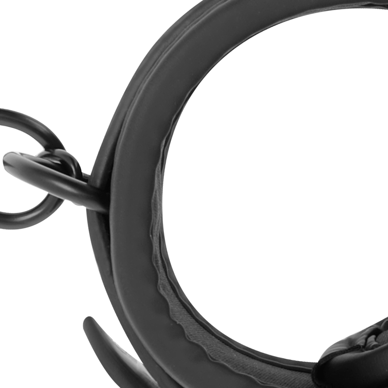Fetish Submissive Master Position - Arnés con 4 Esposas Acolchadas
