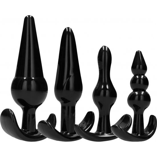 Set 4 Plugs Anales ADDICTED TOYS - Tamaños Progresivos
