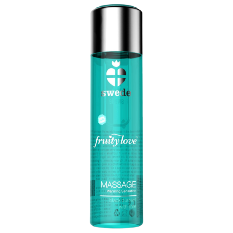 SWEDE Fruity Love Aceite de Masaje Efecto Calor Grosella Negra y Lima 120ml