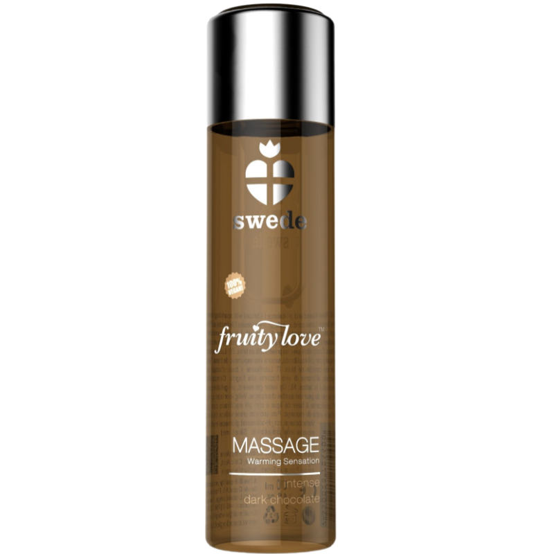Swede Fruity Love Warming Effect Massage Oil - Chocolate Intenso 120ml