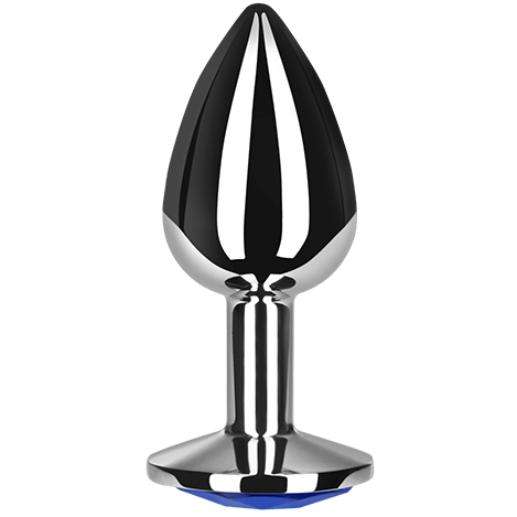 Secretplay Anal Plug Size L Blue - Aluminio Premium con Control de Temperatura