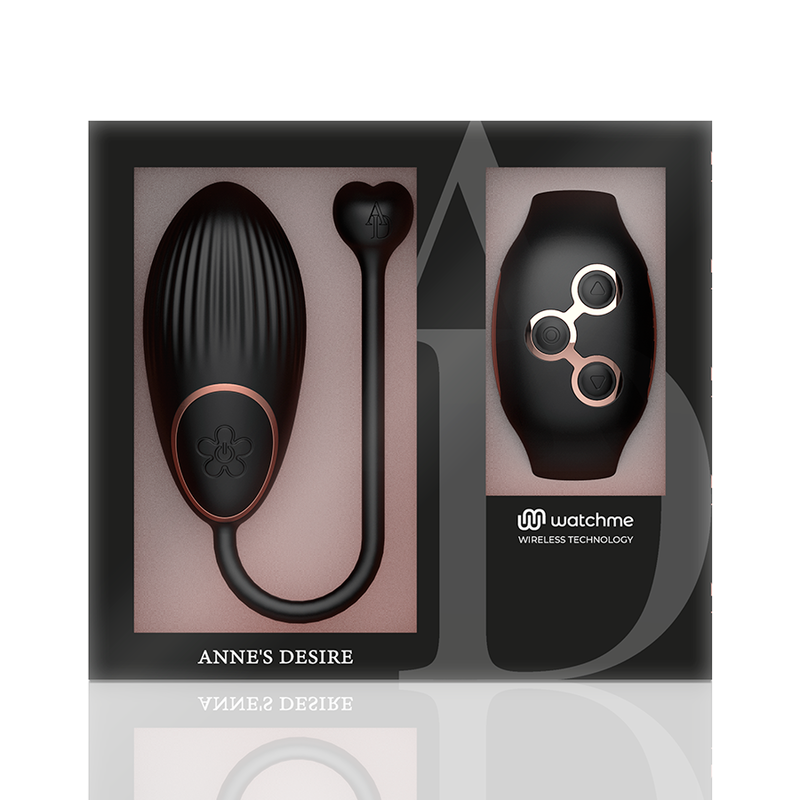 Anne's Desire Egg Remote Control WatchMe Black/Gold