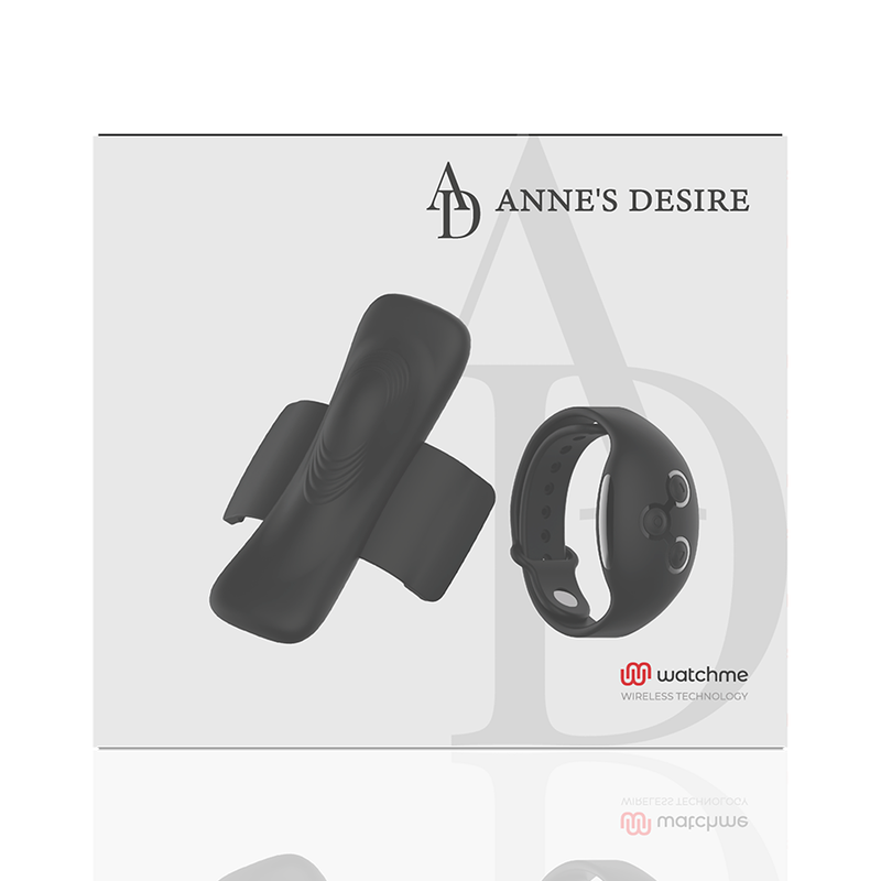 Anne's Desire Panty Pleasure WatchMe Black - Vibrador con Control Remoto