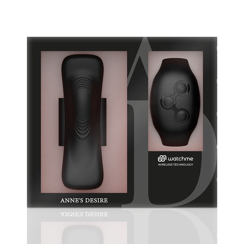 Anne's Desire Panty Pleasure WatchMe Black - Vibrador con Control Remoto