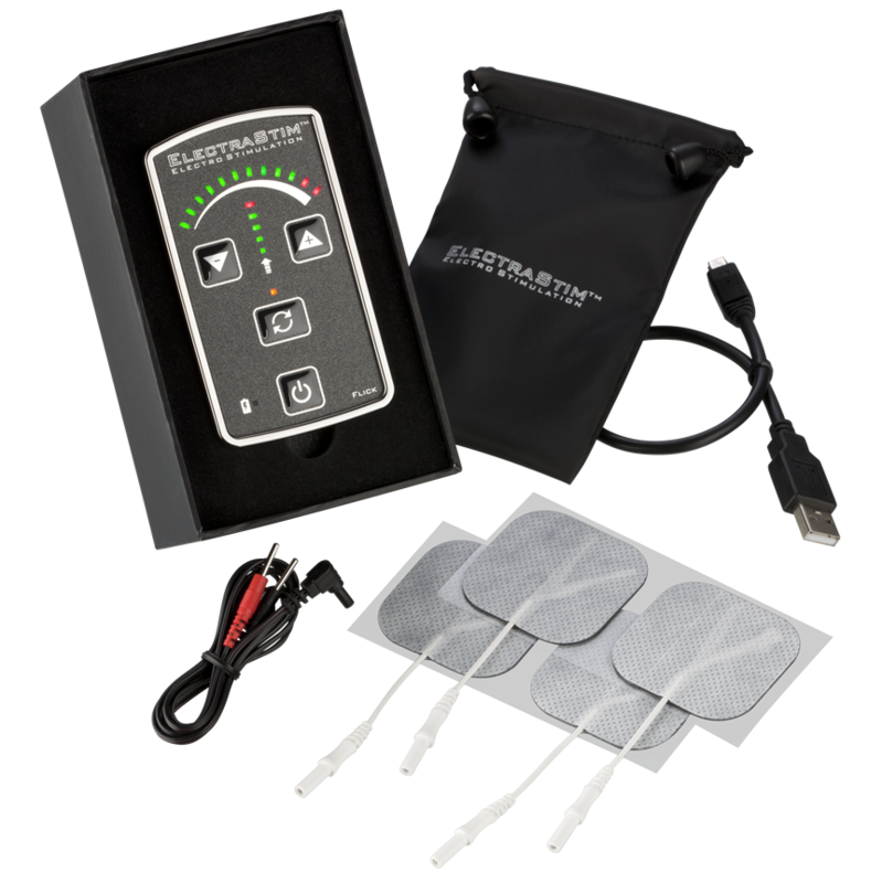 ElectraStim Flick EM60-E - Pack de Iniciación para Electroestimulación