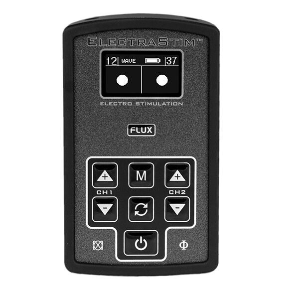 Electrastim Flux - Estimulador Eléctrico Avanzado con Doble Salida y Control por Movimiento