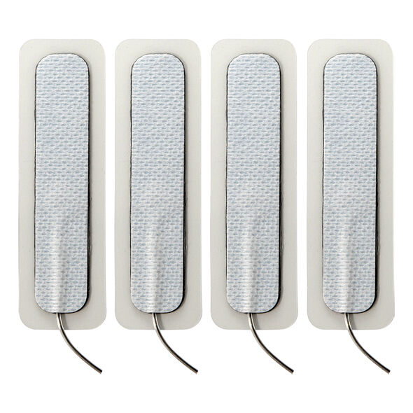 Electrastim Almohadillas Autoadhesivas Largas para Electroestimulación - Pack 4 Unidades
