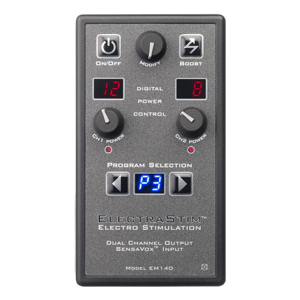 ElectraStim SensaVox - Estimulador Eléctrico Doble Canal de Alto Rendimiento