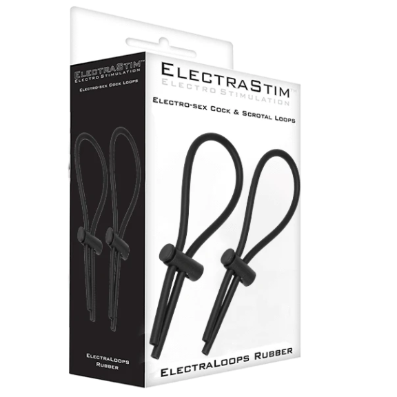 Electrastim Anillos Ajustables de Goma para Electroestimulación