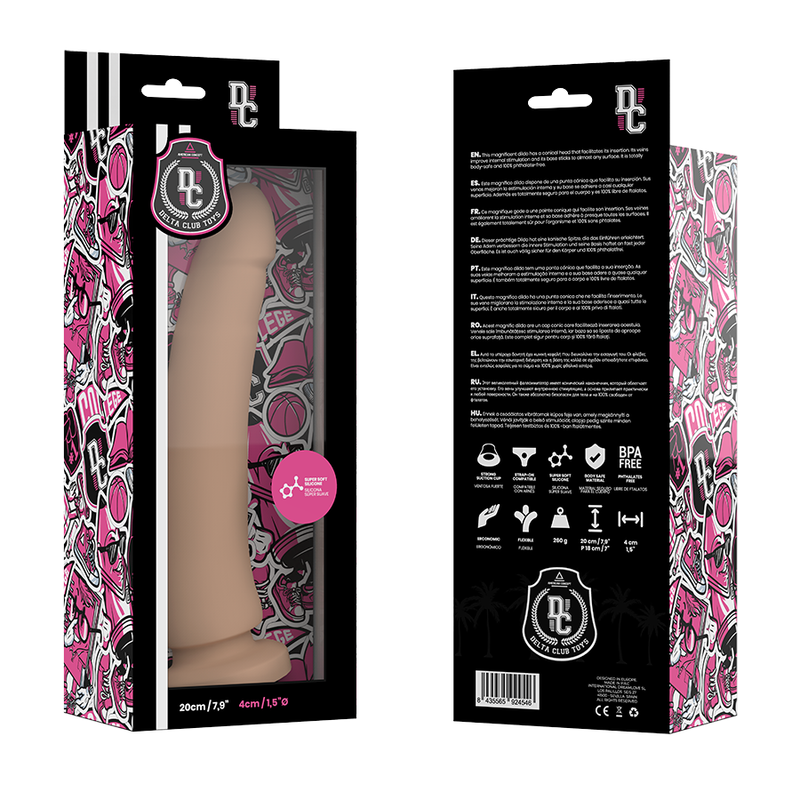 Delta Club Dildo Medical Silicone 20 cm