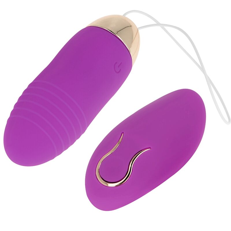 Ohmama Remote Control Vibrating Egg 10 Speeds Purple