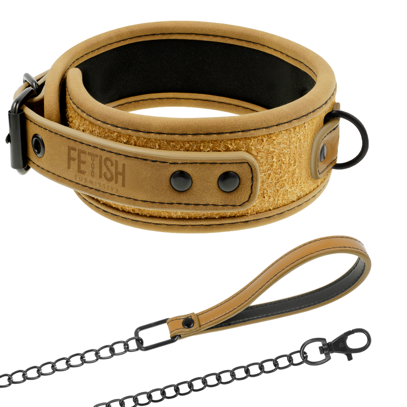 Fetish Submissive Origin - Collar Neopreno con Cadena