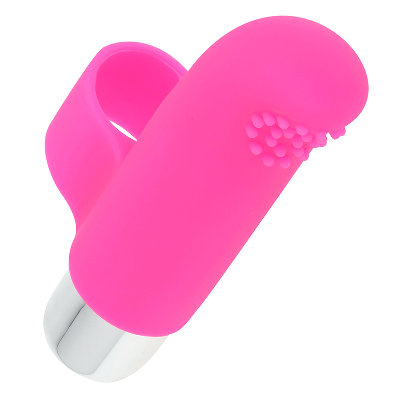 OHMAMA Textured Vibrating Thimble - Estimulador de 8 cm