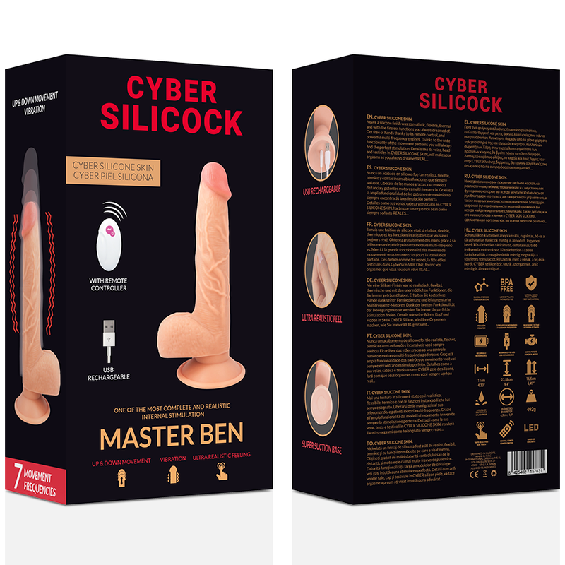 Cyber Silicock Remote Control Realistic Master Ben - 23.88 cm