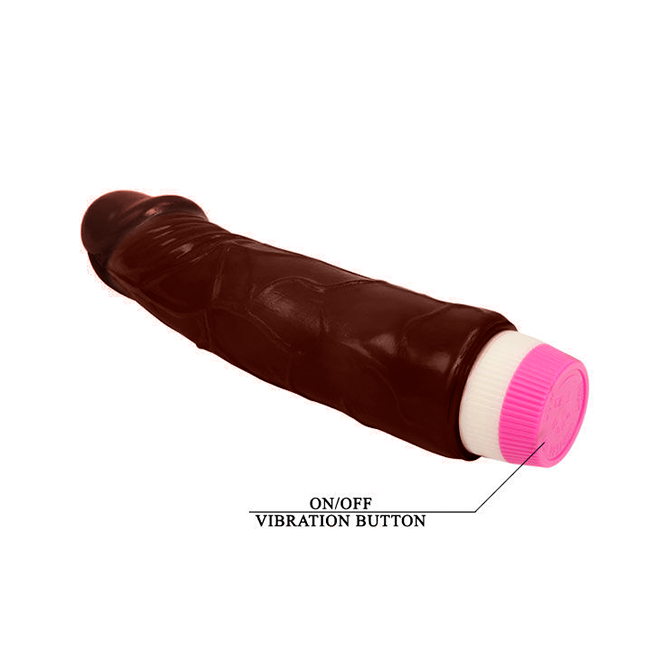 Vibrador Realista BAILE 21,5 cm con Ventosa