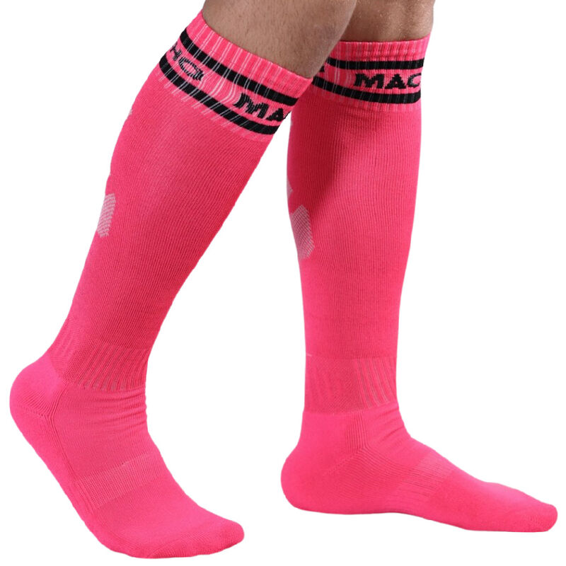 Calcetines Largos Macho One Size Rosa