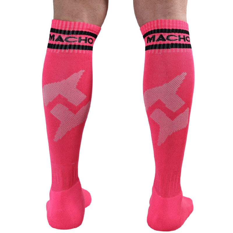 Calcetines Largos Macho One Size Rosa