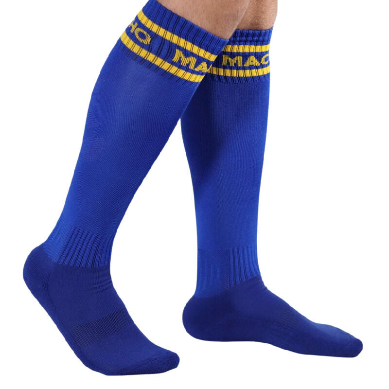 Calcetines Largos Macho One Size Azul