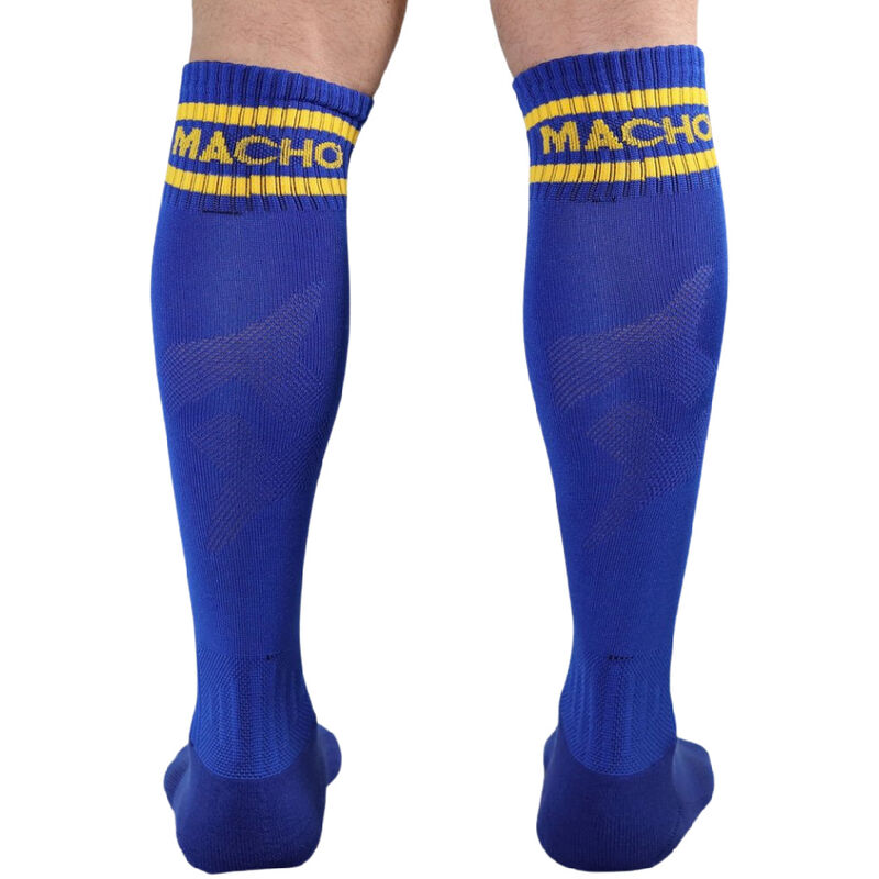 Calcetines Largos Macho One Size Azul