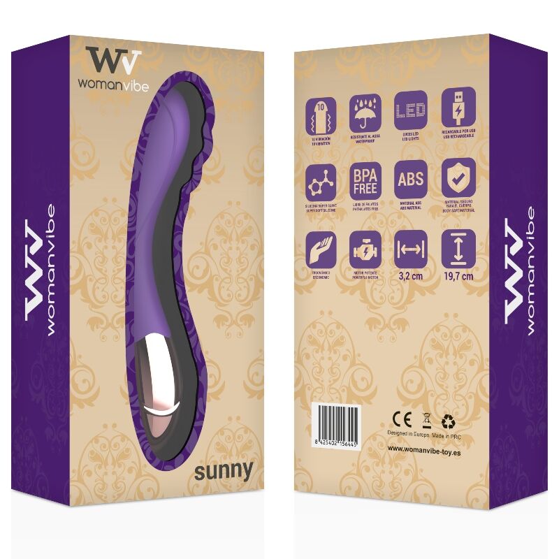 WOMANVIBE Sunny Silicone - Vibrador Recargable