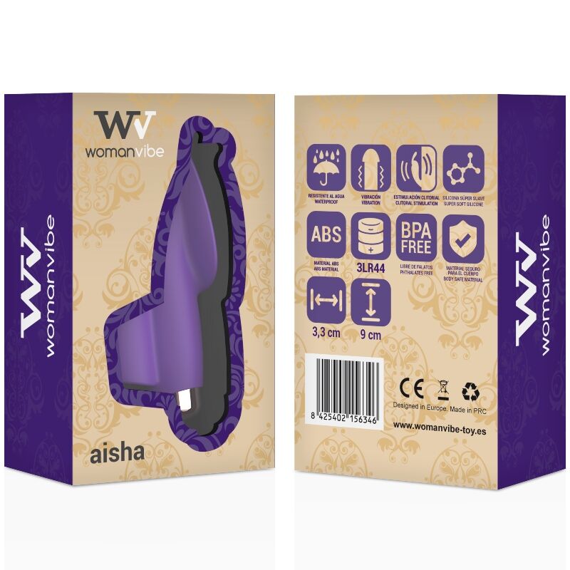 WOMANVIBE Aisha - Estimulador de Silicona