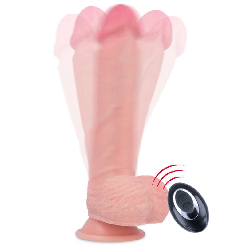 Rock Army Apache - Arnés + Vibrador de Silicona Líquida Premium con Mando a Distancia
