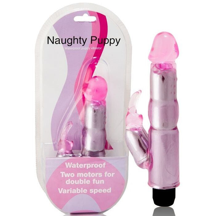 Vibrador Baile con Estimulador Rosa Ajustable