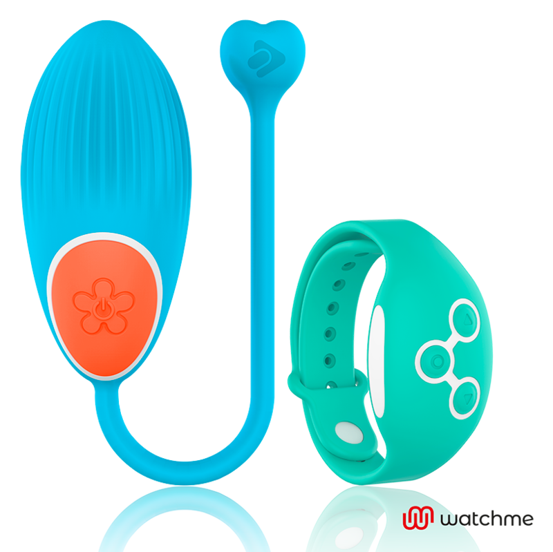 Wearwatch WatchMe Technology - Vibrador con Control Remoto Azul Aquamarina