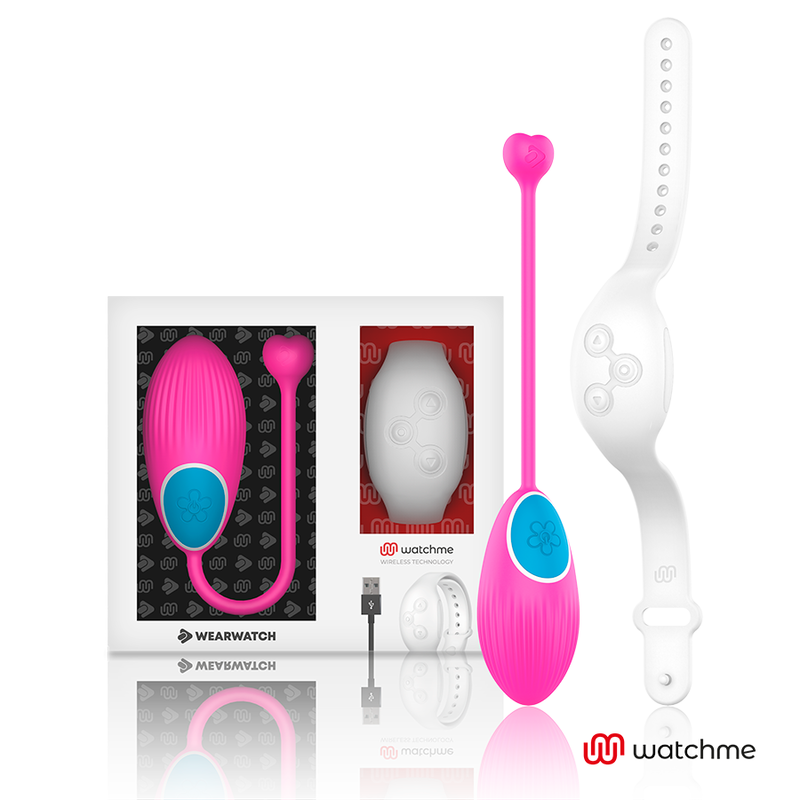 Wearwatch Watchme Technology - Huevo Vibrador con Control Remoto Fucsia