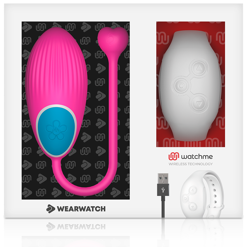 Wearwatch Watchme Technology - Huevo Vibrador con Control Remoto Fucsia