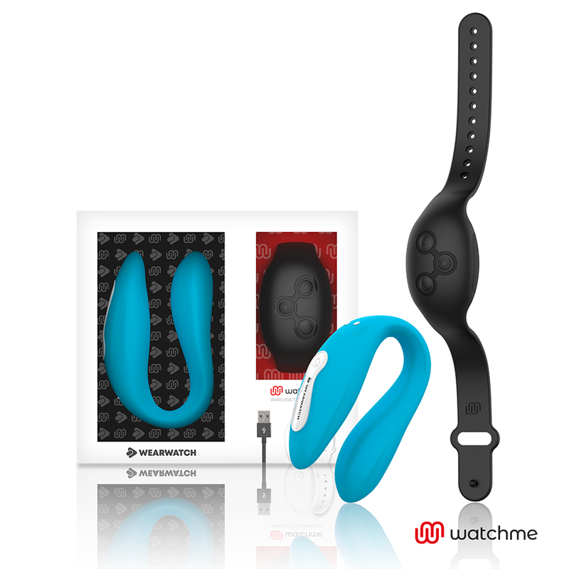 Wearwatch Watchme Dual Technology Vibrator Indigo Jet