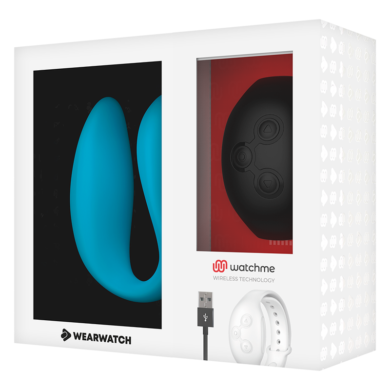 Wearwatch Watchme Dual Technology Vibrator Indigo Jet