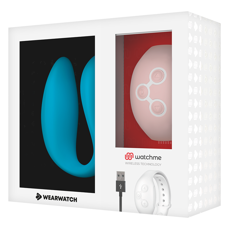 Wearwatch Watchme Dual Technology Vibrator Indigo Pink