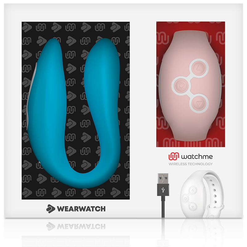 Wearwatch Watchme Dual Technology Vibrator Indigo Pink