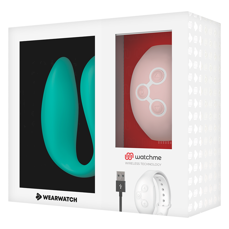 Wearwatch Watchme Dual Technology Vibrator Sea Water Pink