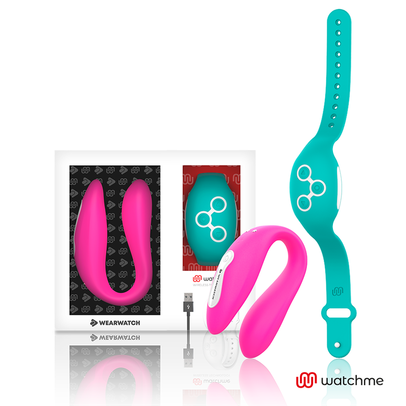 Wearwatch Dual Technology Vibrador Control Remoto Fucsia