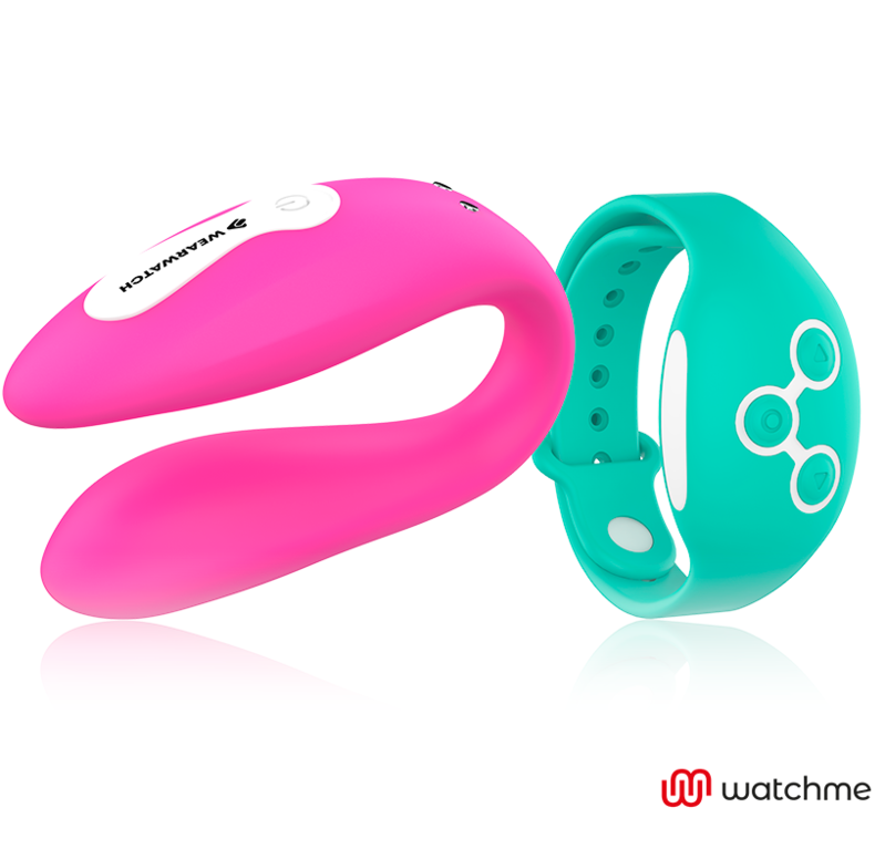 Wearwatch Dual Technology Vibrador Control Remoto Fucsia