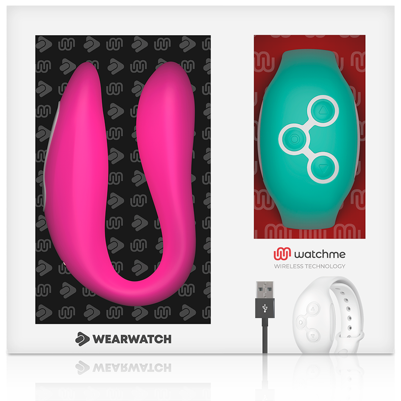 Wearwatch Dual Technology Vibrador Control Remoto Fucsia