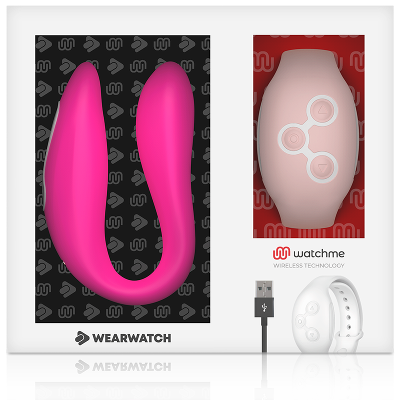 Wearwatch Watchme Dual Technology Vibrator Rosa Fucsia