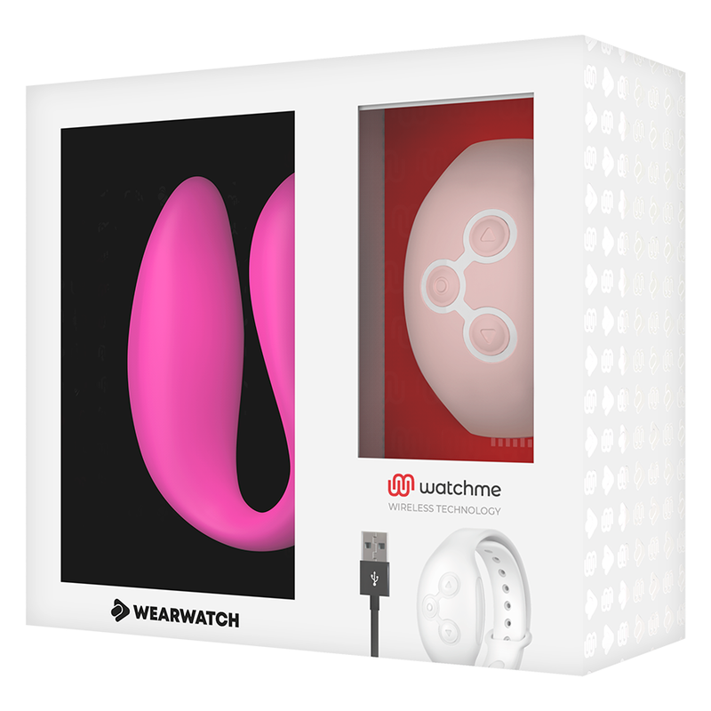 Wearwatch Watchme Dual Technology Vibrator Rosa Fucsia