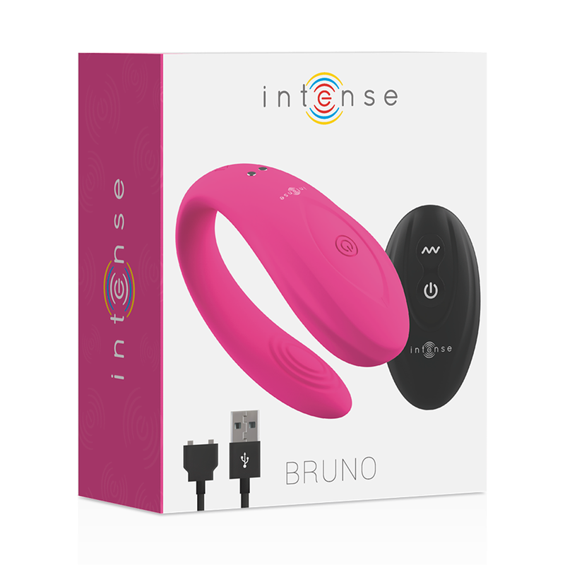 INTENSE Bruno Partner Double Pleasure - Vibrador para Parejas con Mando a Distancia