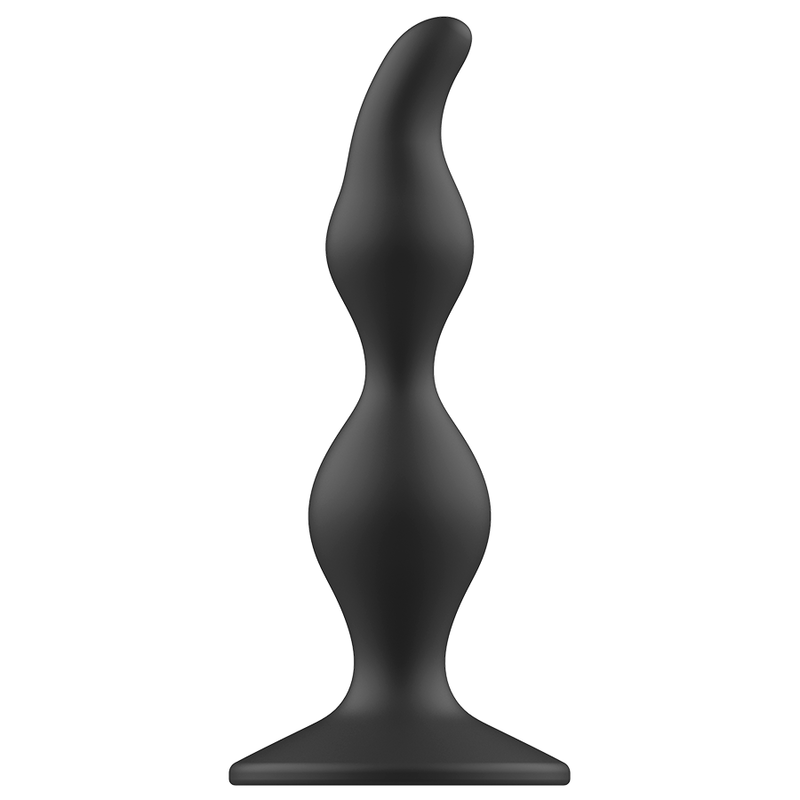 Plug Anal Addicted Toys 12 cm Negro - Diseño Ergonómico