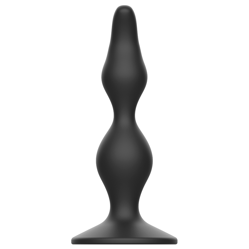 Plug Anal Addicted Toys 12 cm Negro - Diseño Ergonómico