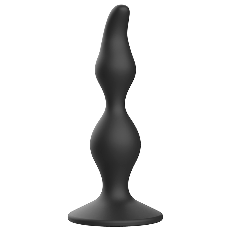 Plug Anal Addicted Toys 12 cm Negro - Diseño Ergonómico
