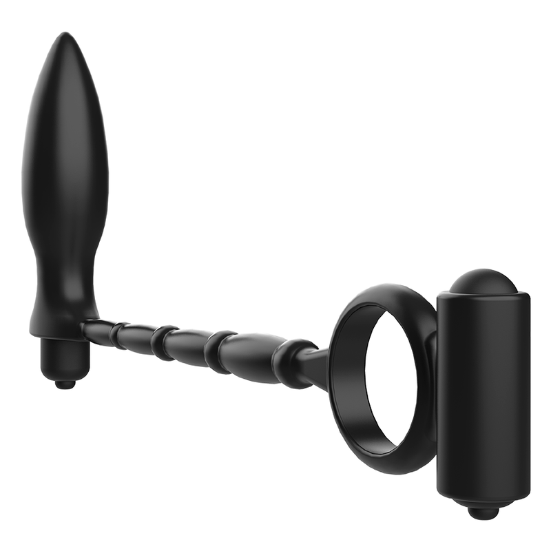 Plug Anal con Anillo Vibrante ADDICTED TOYS